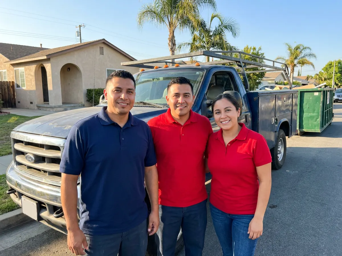 Nitro Dumpster Rental dumpster rental team in Santa Ana, CA